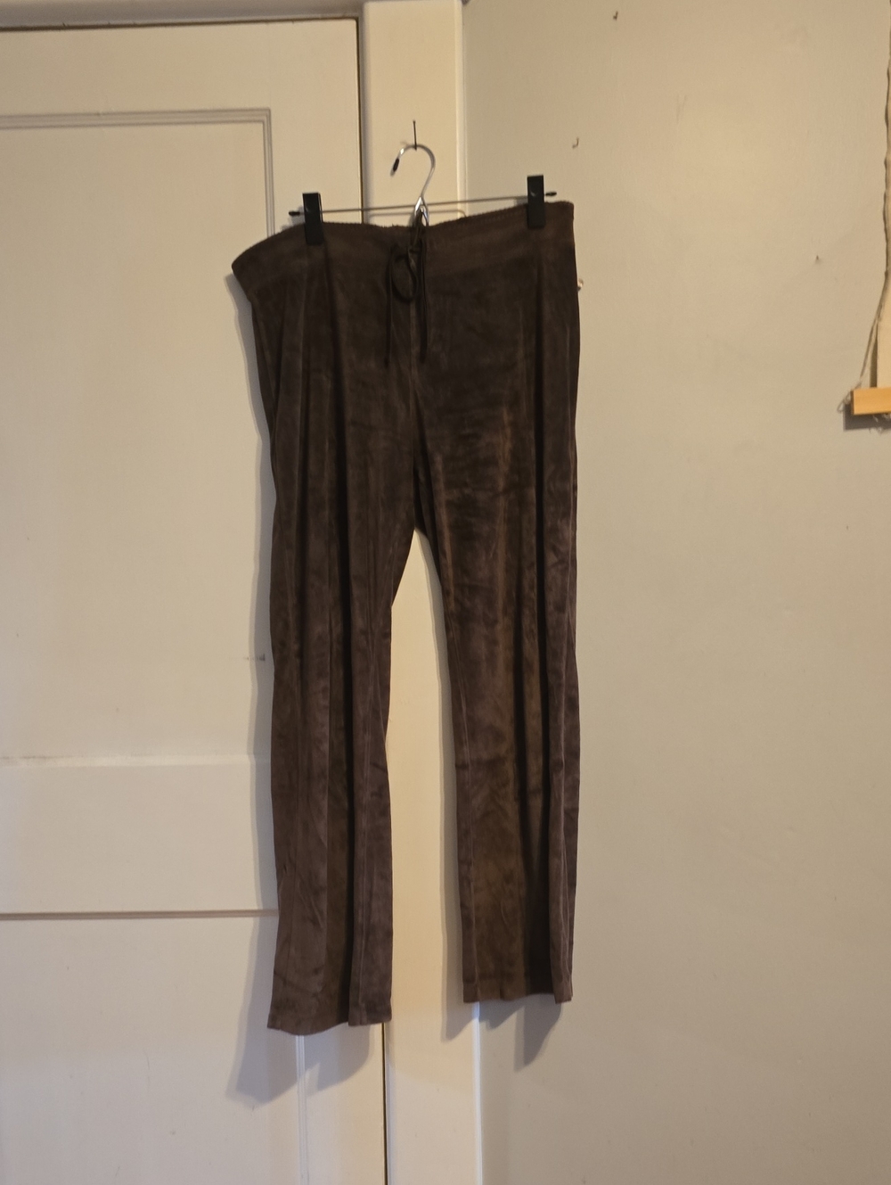 Banana Republic Women's Brown Velour Joggers/sweats
